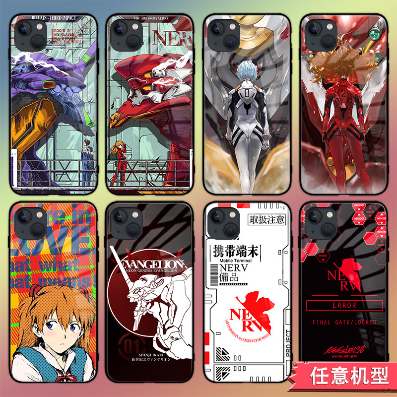 EVA动漫手机壳适用苹果13/12promax华为p50mate