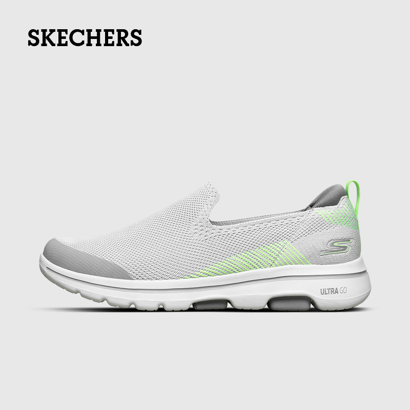 斯凯奇夏季新款一脚蹬网面鞋