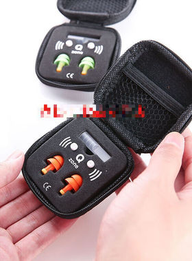 耳塞隔音睡眠不入听超静音睡觉防噪音打咕噜防呼噜·橙色