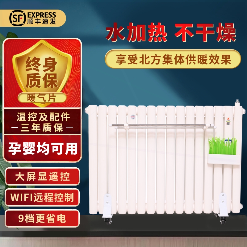 电暖气家用注水加水电暖器节能电