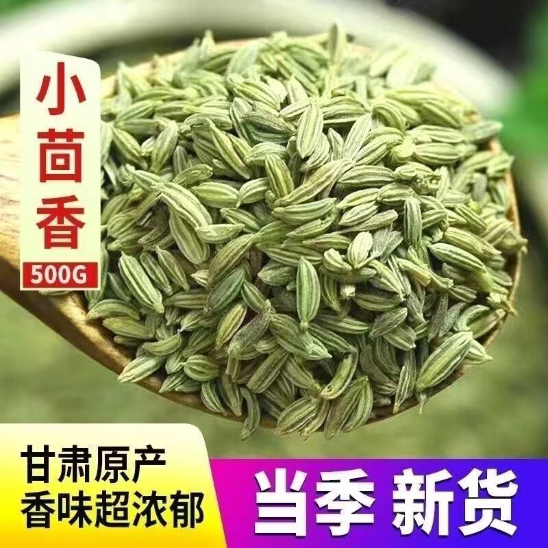 食用小茴香颗粒500g商用香料调料中药材菜种籽小荤香籽非特级炖肉