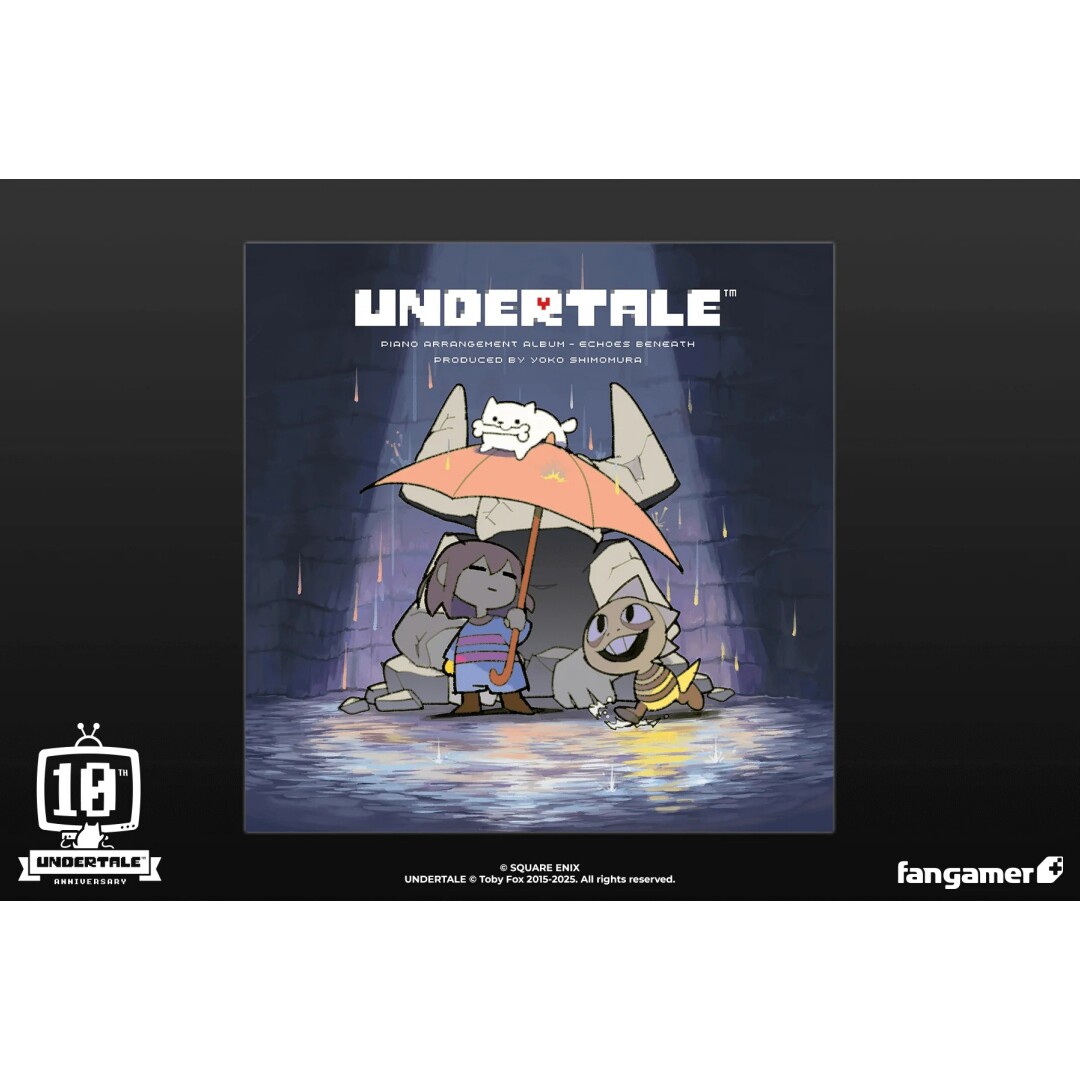 预定 Fangamer原厂周边 SE联动 传说之下 钢琴曲 音乐