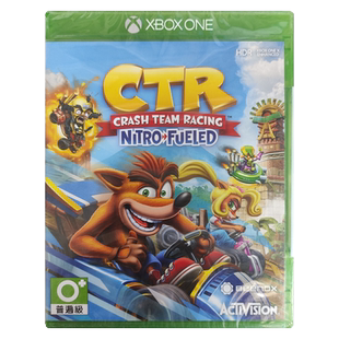 香港直邮 XBOX ONE游戏光盘 英文 古惑狼赛车 CTR XBOX ONE游戏 现货