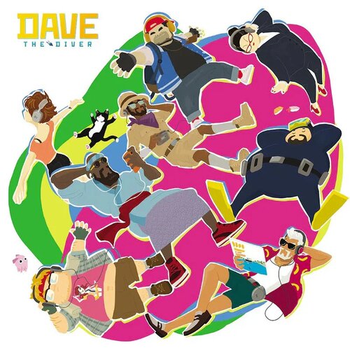 预定 Laced原厂周边 潜水员戴夫 游戏原声 黑胶唱片 双片装 Dave the Diver
