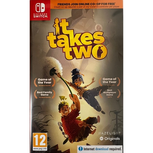 香港直邮 任天堂NS卡带 中文 双人同行 双人成行 Its Take Two Nintendo Switch 游戏 现货