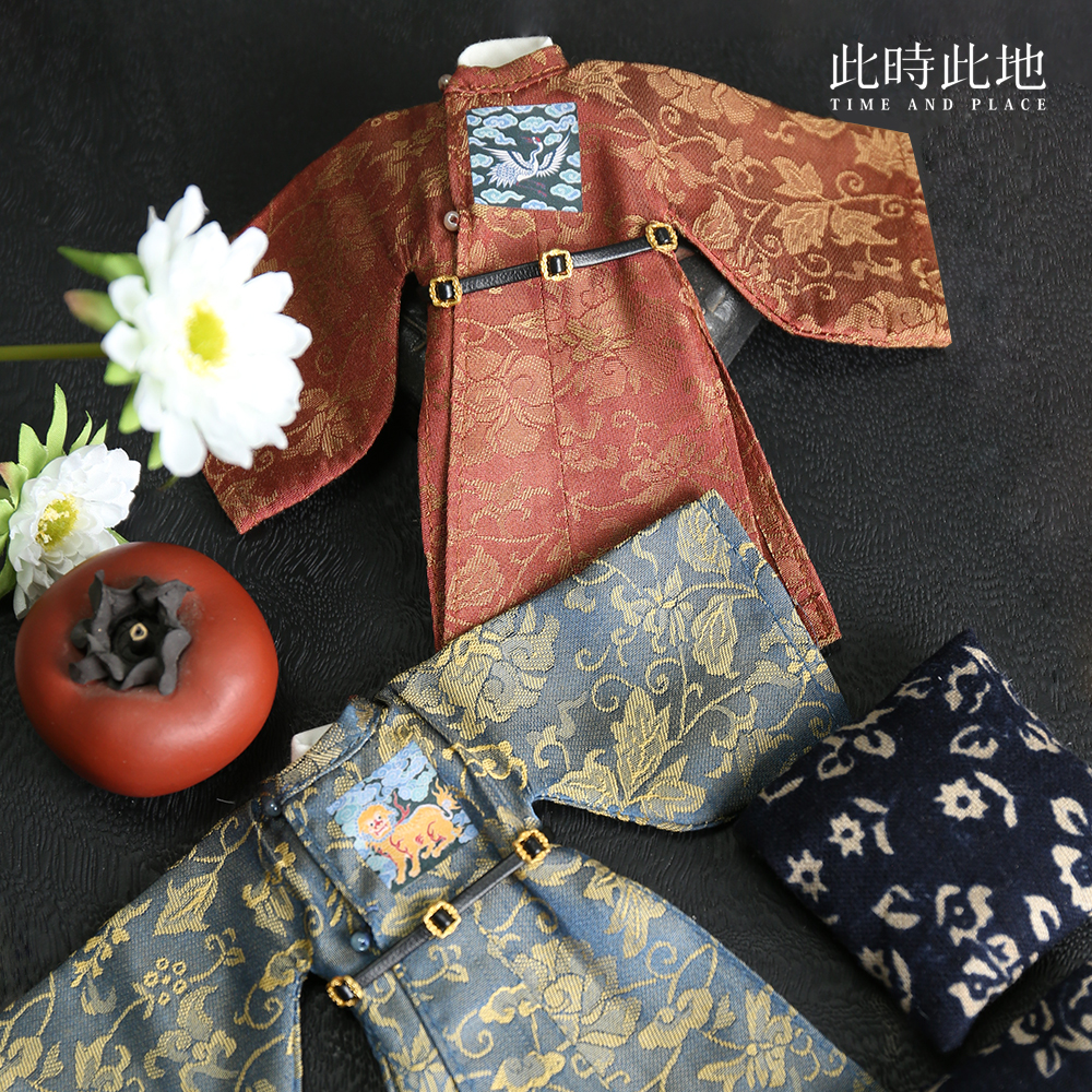 此时此地2025i新款娃衣还原古风bjd15cm原创娃圈必入出逃明月阿巳