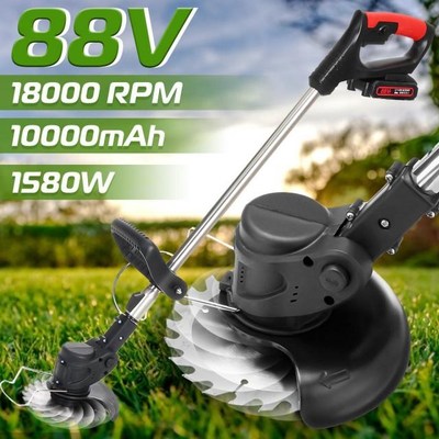 1580W Electric Grass Trimmer Powerful Trimmers Brush Cutter