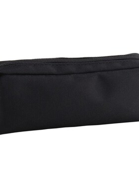 Black Canvas Pencil Case School PencilCase for Boys Girls Si