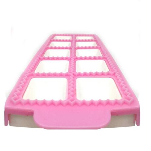 10-Hole Plastic Ravioli/Pierogi/Dumpling Maker Wrapper Empan