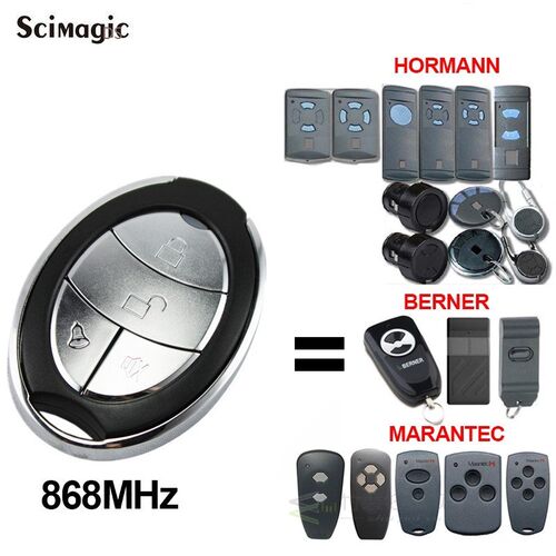HORMANN 868 MHz Remote Control Berner BHS211 BHS153 BHS110 B