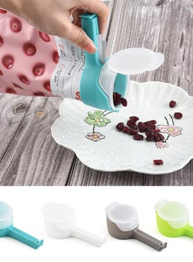 1Pcs Portable Kitchen Storage Food Snack Seal Sealing Bag Cl
