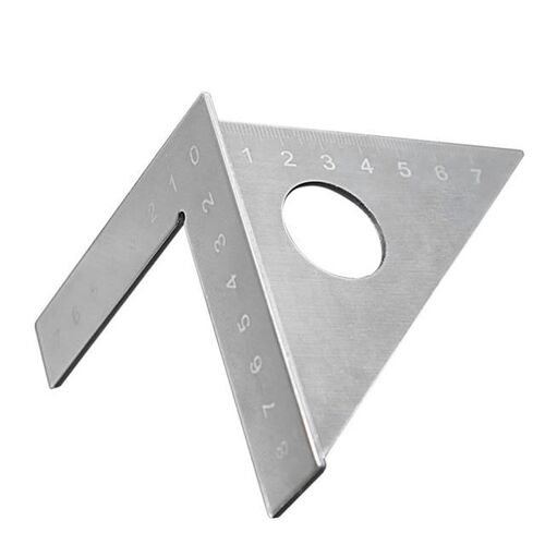 Woodworking Ruler Metric Gauge Measuring Tools 45/90 Degree