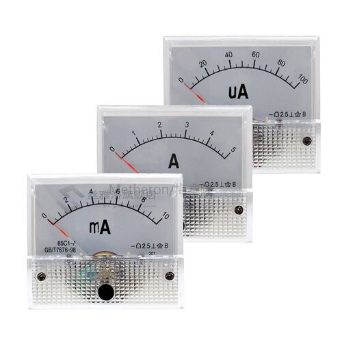 *85C1 Ammeter dc og Current Meter Panel Mechanical Pointer