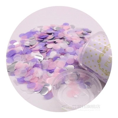 1 Set Rich colors Push Pop Confetti Poppers Cannons for Baby