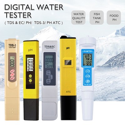 LCD Display Accuracy 0.01ph Digital PH Meter Tester TDS Mete