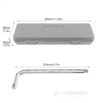 10pcs / set Auto Repair Socket Wrench Chrome Vanadium Steel