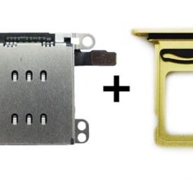 1set Replacement For iPhone XR Dual SIM Card Reader Flex Cab