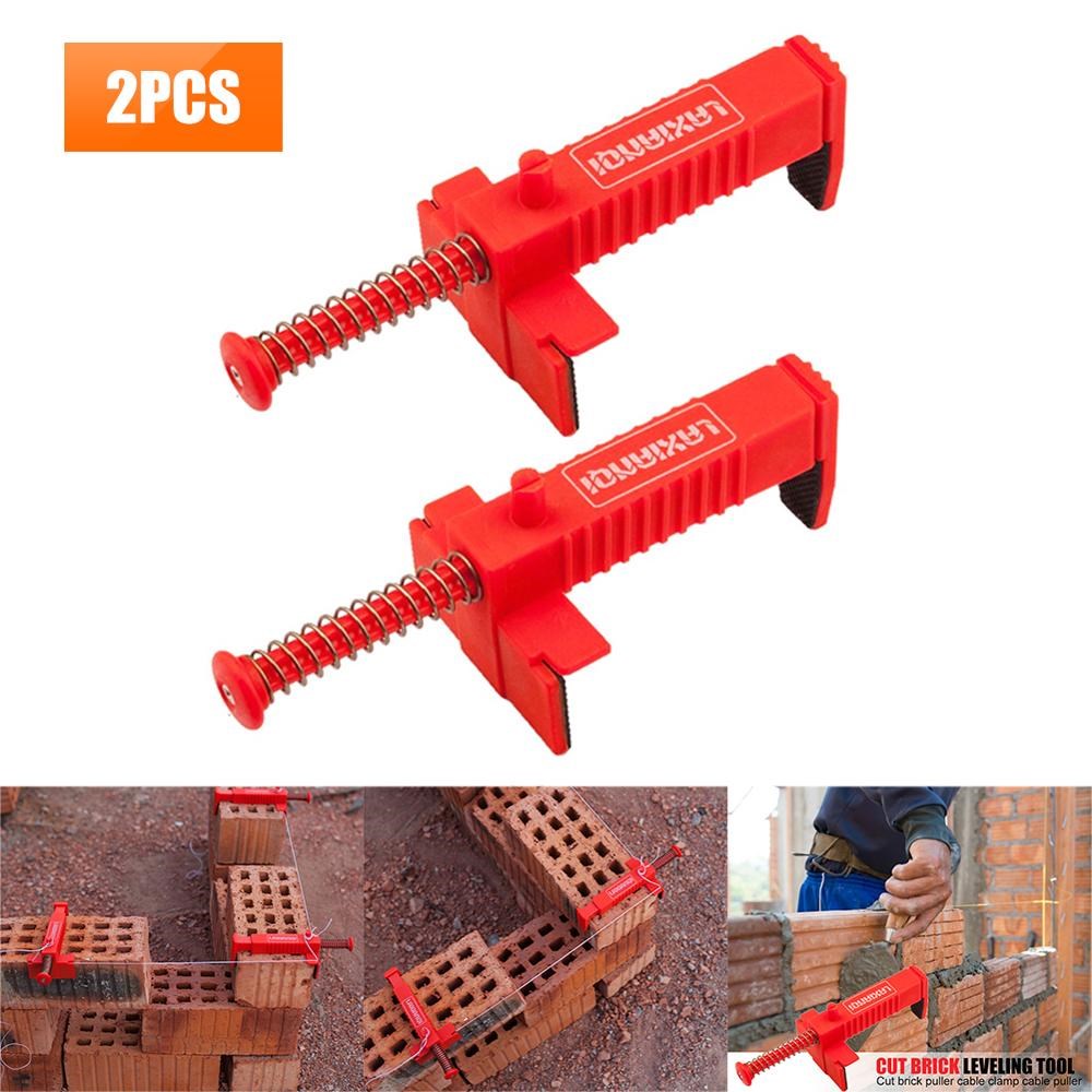 Alloet 1Pair Wire Drawer Bricklaying Tool Fixer for Building