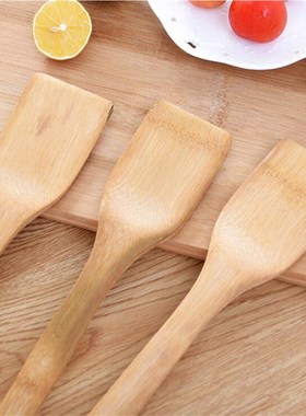 Bamboo tensil Kitchen Wooden Cooking Tools Spoon Spatula Hou
