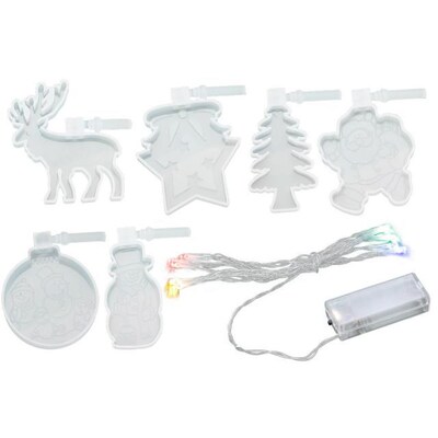 DIY Christmas Silicone Mold  Little Snowman Christmas Lighti