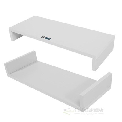 Wooden Monitor Stand Table Reduce Eye Neck Strain Laptop Des