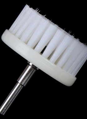 60mm White Soft Drill Powered Brush Head 适用于 Cleaning Car