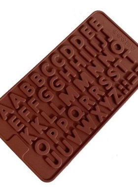 Capital Letter Silicone Mold 3D Fondant Molds Cakes Decorati