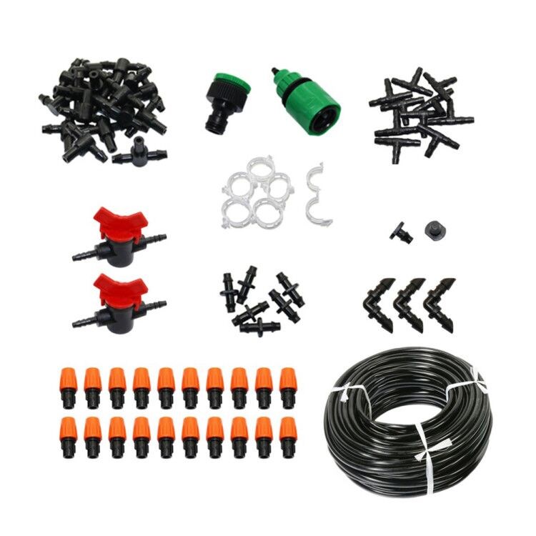 Garden 20m DIY Drip Irrigation Atomization Sprayer watering