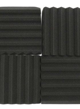 1PC 30x30x5cm Polyurethane Foam Soundproofing Black Foam Aco