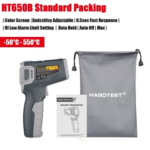 Digital Infrared Thermometer Non-Contact Pyrometer IR Thermo