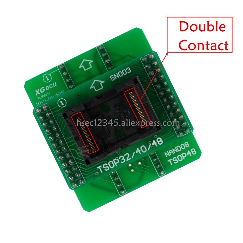 ANDK TSOP48 NAND Adapter for xgecu minipro TL866II plus prog