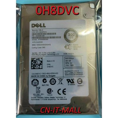 2.5 0H8DVC 0NWH7V ST9300653SS 300GB 15000 RPM 64MB Cache SAS