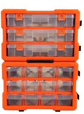 Wall-Mounted Parts Box Plastic Tool Box Classification Multi