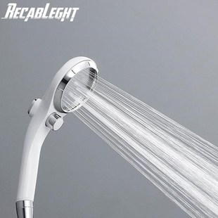 With Shower Pressure Adjustable Handheld Pause Head Switch