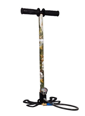 3 Stage High Pressure Inflator Stainless Steel Manually Comp