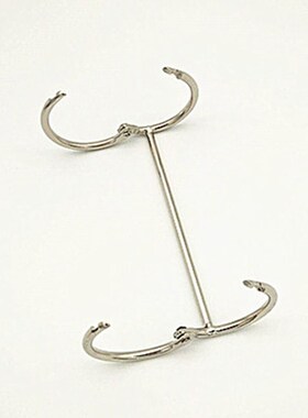 2pcs Metal 2-loop Loose-leaf Ring Book Binder Rings Notebook