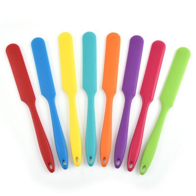 Silicone Spatula, Heat Resistant Flexible Non-Stick, Slim Sp