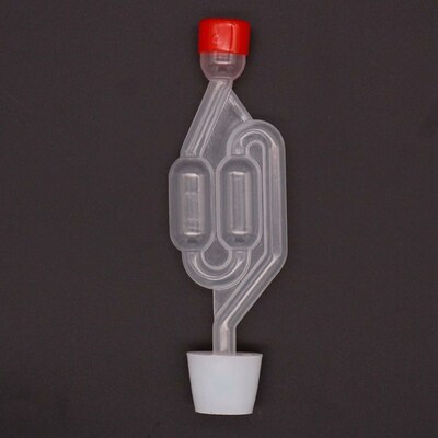 Airlock Carboy Snug Kit Homebrew Beer  Wine Glass Carboy #6