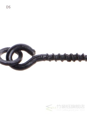 25pcs Carp Fishing Bait Screw Carp Hair Rigs Hook Terminal T
