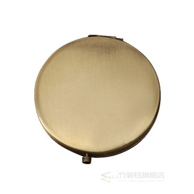 DIY Embroidery Kit Compact Pocket Floral Makeup Mirror Doubl