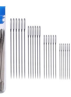 25/30Pcs Household Sewing Needlees Big Holes Threading Home