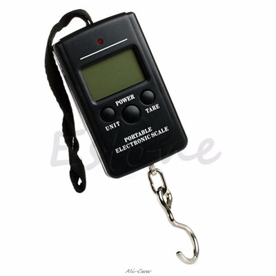 New 40kg 88Lb 1410oz Digital Handy Scales Luggage Fishing
