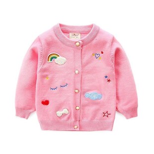 Cardigan for girls and girls new baby sweater for spring an