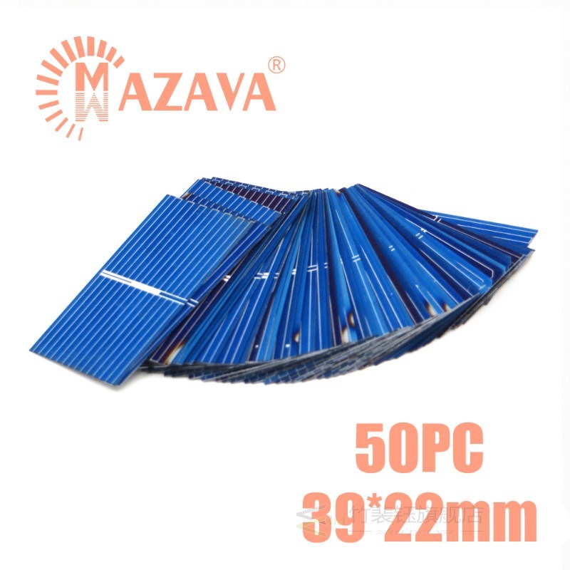 50Pcs 5V 6V 9V 12V C60 5/6 inch Solar Panel Solar System DIY