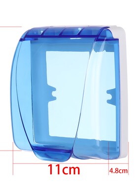 86 Type Socket Protector Electric Plug Cover White Transpare