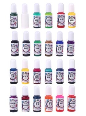 6pcs 10ml Epoxy Resin Diffusion Pigment DIY Handmade Scented