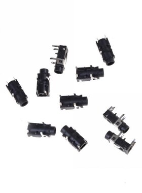 10pcs/lot 4 Pin  PJ321 3.5mm Female Audio Connector SMT Head
