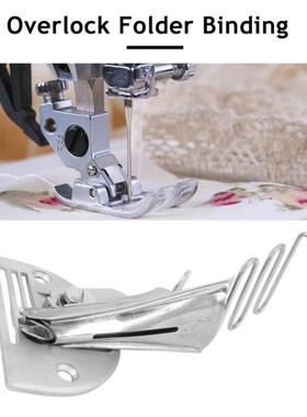For Lockstitch Machine Metal Steel Hemmer Bias Binder Sewing