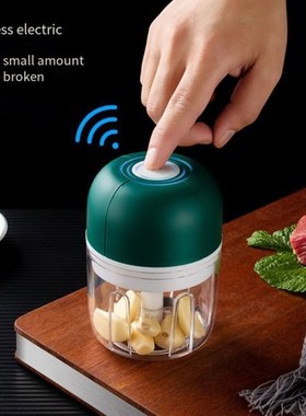 New Electric Garlic Masher USB Charging Food Chopper Vegetab