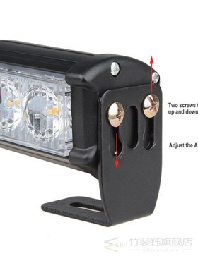 12v 16 LED High Power Strobe Light Fireman Flashing Police E